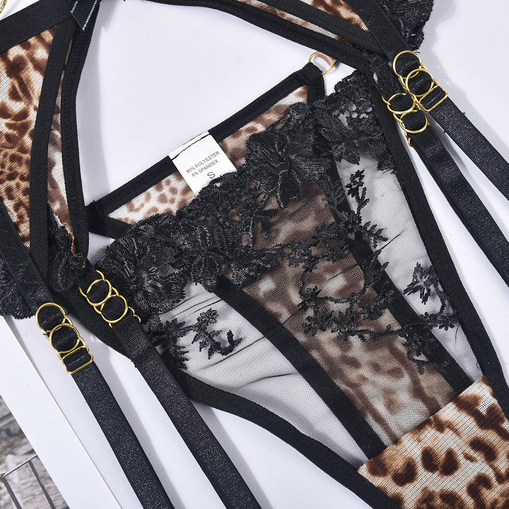 Karla Sexy Lace 4 Pieces Lingerie Set