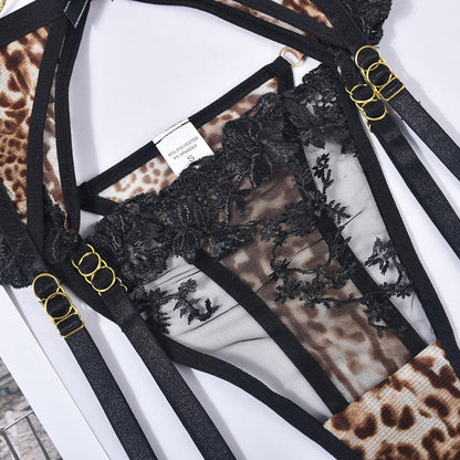 Karla Sexy Lace 4 Pieces Lingerie Set