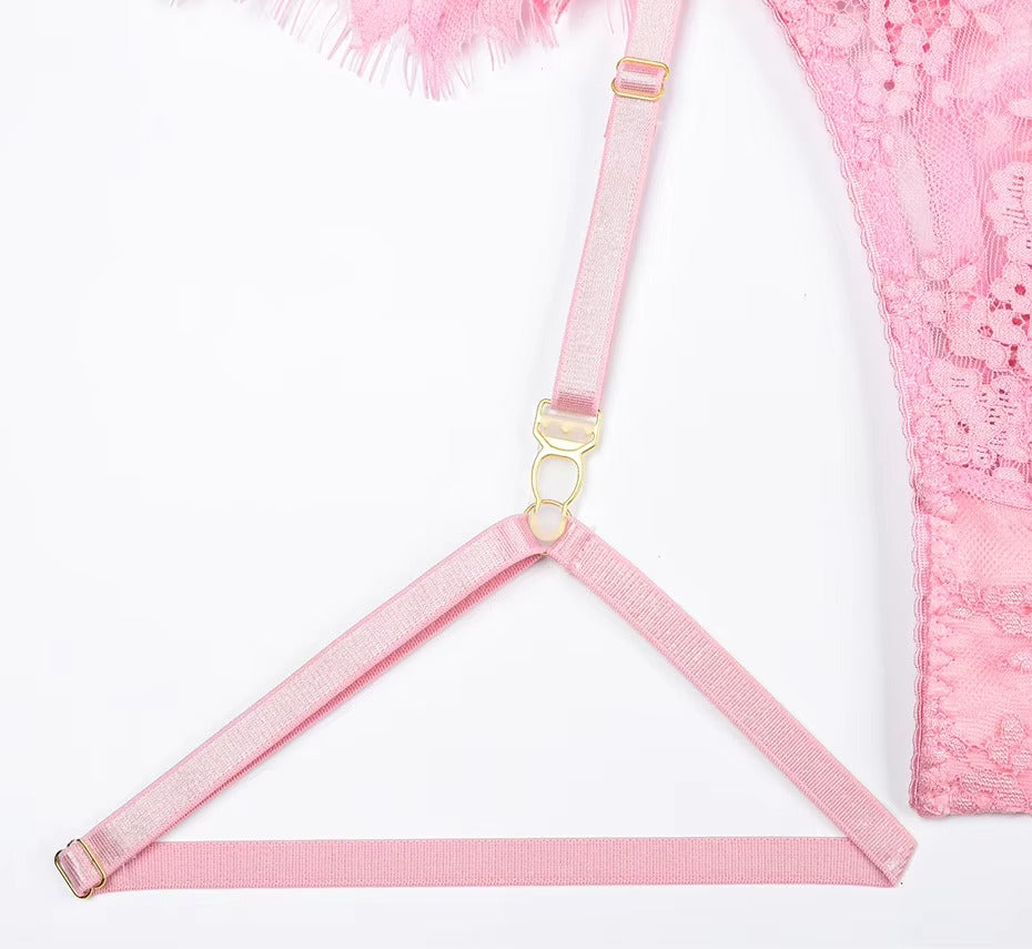 Juliana Sexy 5 Pieces Lingerie Set