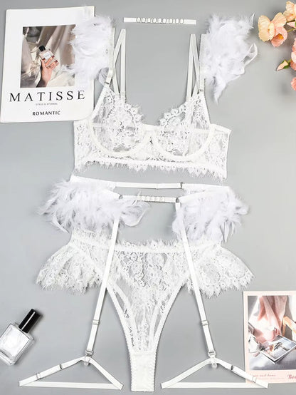 Juliana Sexy 5 Pieces Lingerie Set