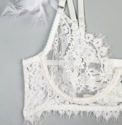 Juliana Sexy 5 Pieces Lingerie Set